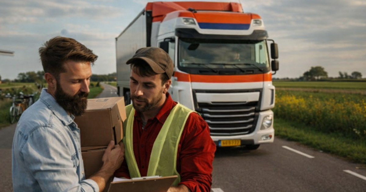 Digitale vrachtbrief omgeving die traditionele CMR vrachtbrief vervangt voor toekomstbestendig wegtransport