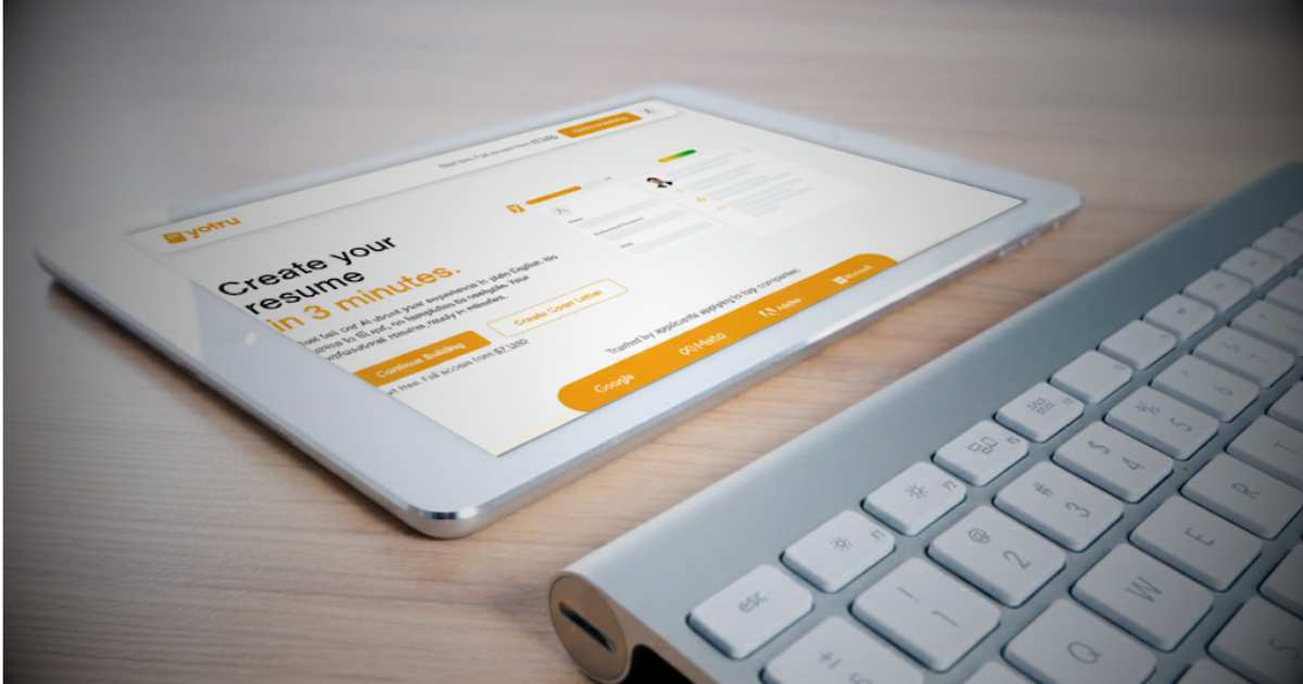 Single or double column resume approach